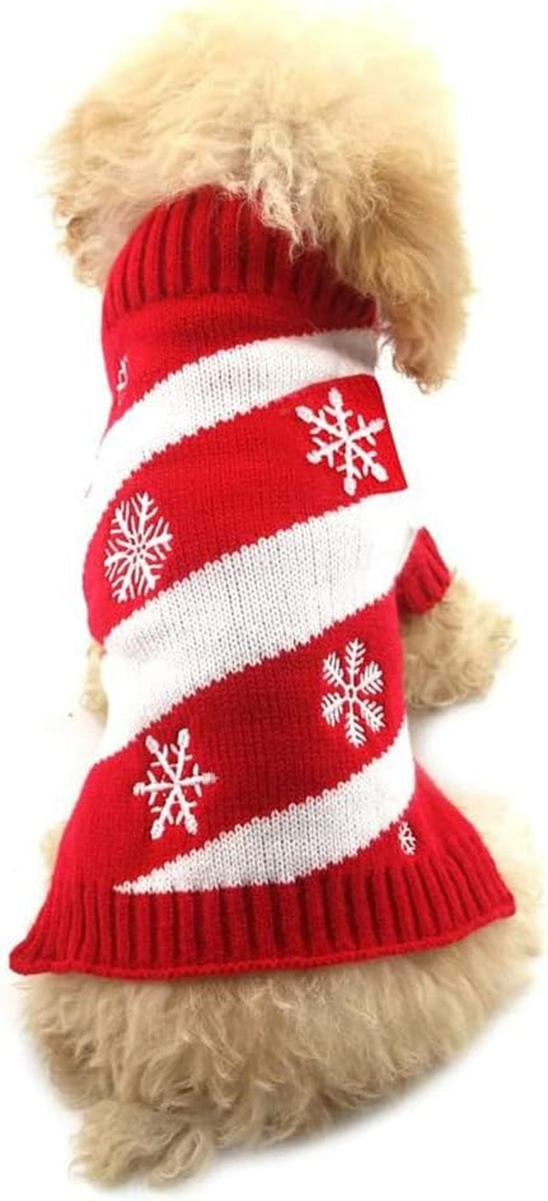 Dog Snow Sweaters Snowman Sweaters Xmas Dog Holiday Sweaters New Year Christmas Sweater Pet Clothes for Small Dog and Cat