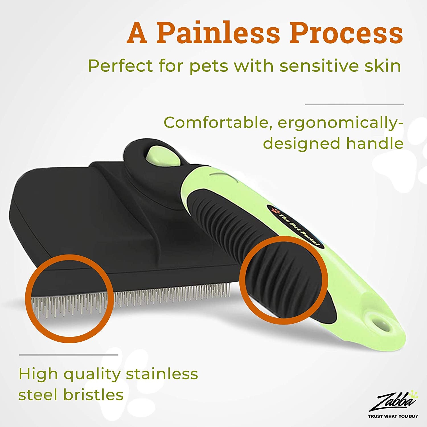 Self Cleaning Dog Brush for Shedding Slicker Brush Cat Long Haired Pet Brush Grooming Deshedding Supplies - Medium to Large Pets